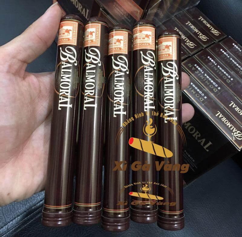 Xì gà Balmoral Corona Tubos phù hợp với những người mới bắt đầu làm quen với xì gà